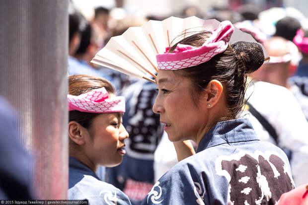 Японцы на самом масштабном фестивале Токио