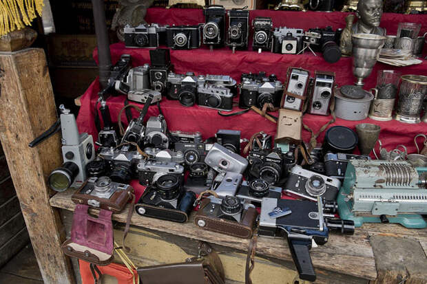 Прогулка по блошиному рынку в Москве