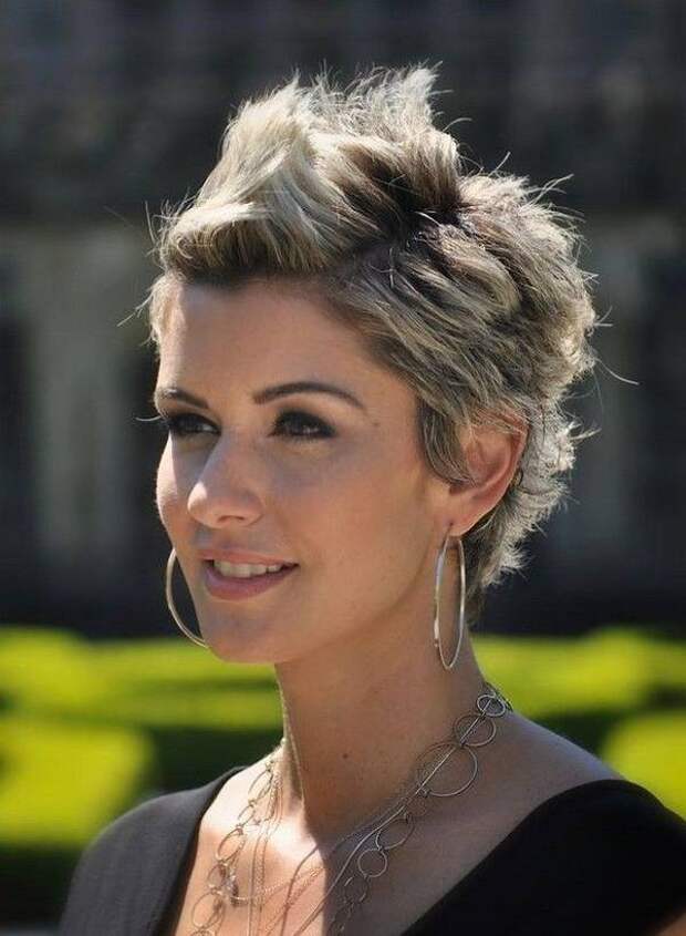 short funky hairstyles pinterest