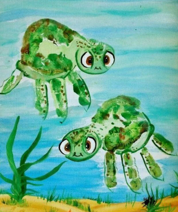 Рисуем пальчиками и ладошками (34)