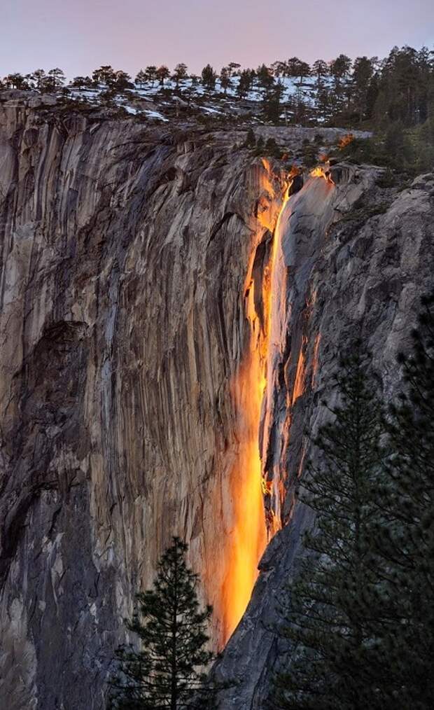 Огненный водопад 