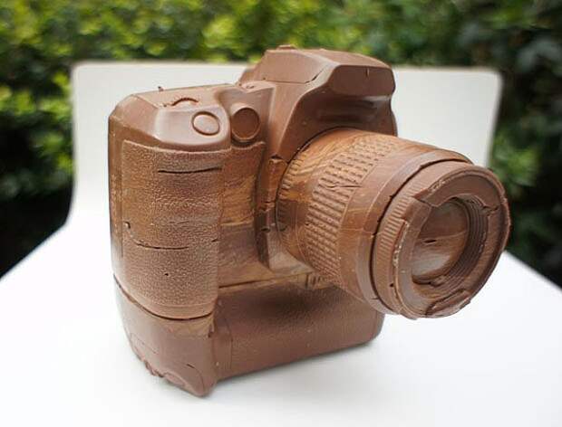 Шоколадный фотоаппарат
