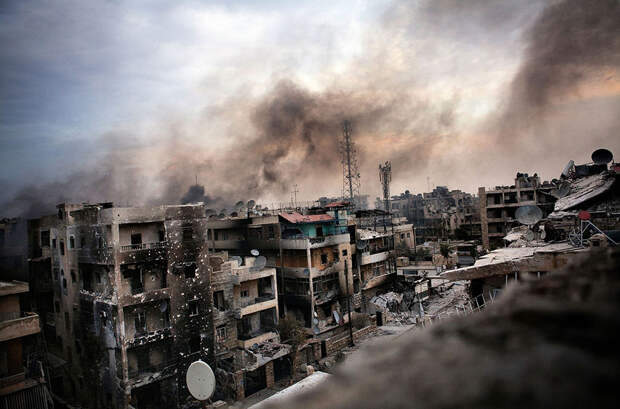 Алеппо, Сирия: Ад на Земле.
