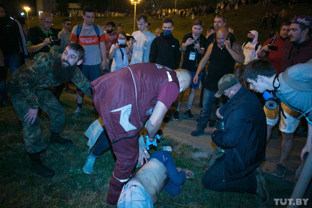 «Отличившиеся» на киевском майдане боевики засветились на беспорядках в Минске