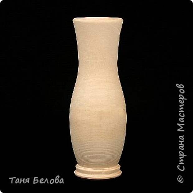 Декор предметов Мастер-класс Лепка Фарфоровая ваза Глина Краска фото 2