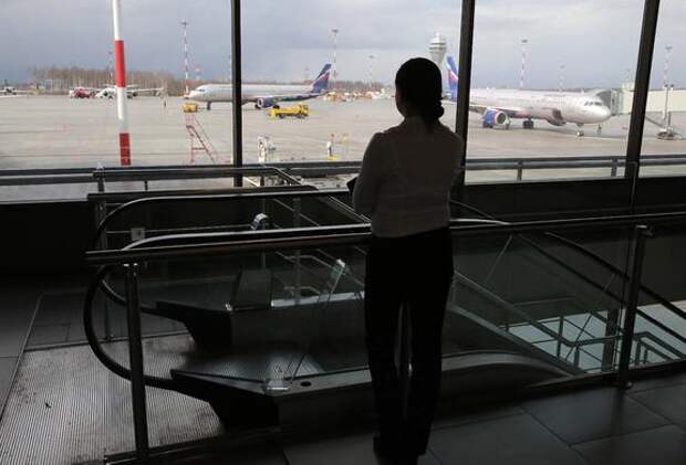 В понедельник утром из аэропорта Пулково вовремя не вылетят девять рейсов