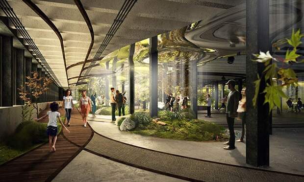 подземный парк lowline