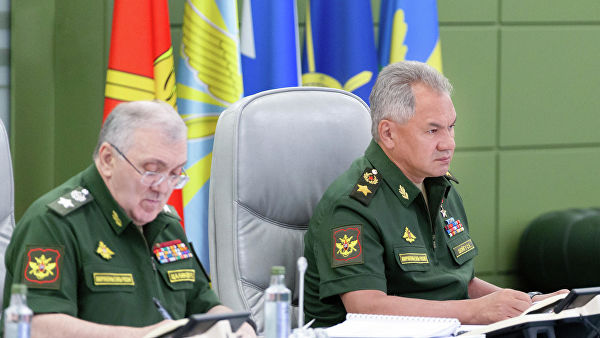 Министр обороны РФ Сергей Шойгу проводит селекторное совещание с руководством Вооруженных сил РФ. 16 июля 2019 Министр обороны РФ Сергей Шойгу проводит селекторное совещание с руководством Вооруженных сил РФ. 16 июля 2019