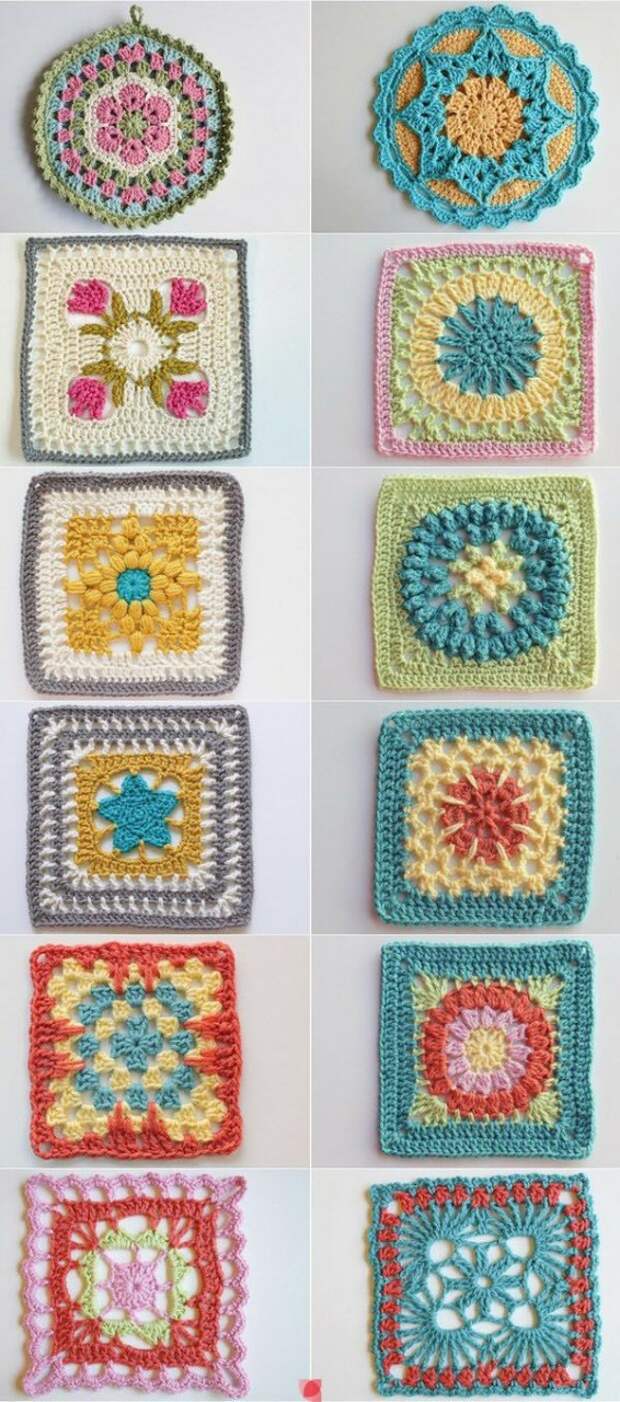 Granny squares patterns