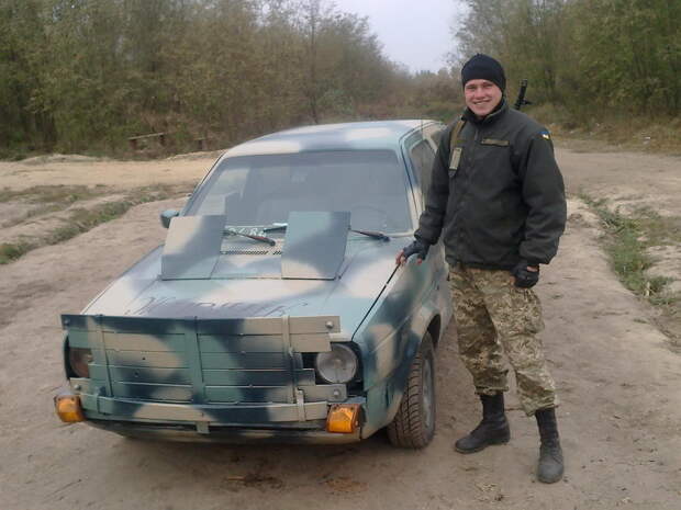 Боевые машины, собранные в полевых условиях авто, военная техника, самоделки, украина
