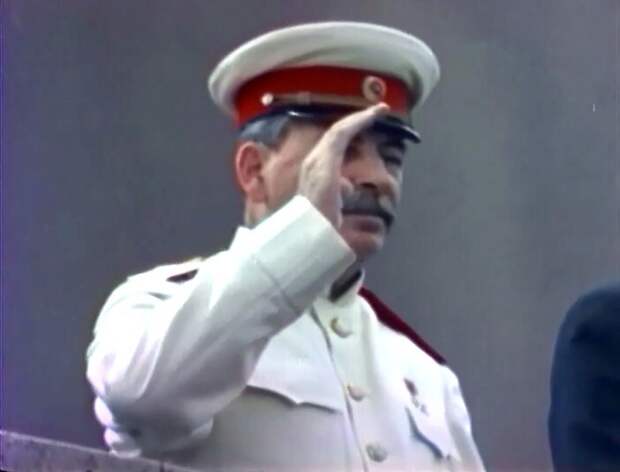 Вожди 1945 года в цвете Вожди 1945 года в цвете