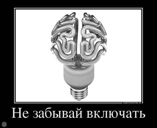 Не забывай включить мозг! 1