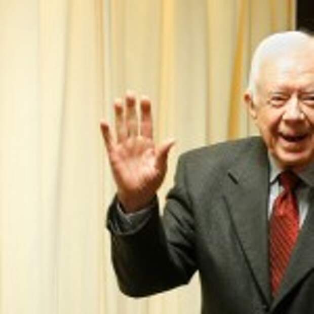 NEW YORK, NY - MARCH 25: Former US President Jimmy Carter greets members of the press during an instore for his new book "A Call To Action Women, Religion, Violence, And Power" at Barnes & Noble, 5th Avenue on March 25, 2014 in New York City. (Photo by Jemal Countess/Getty Images)