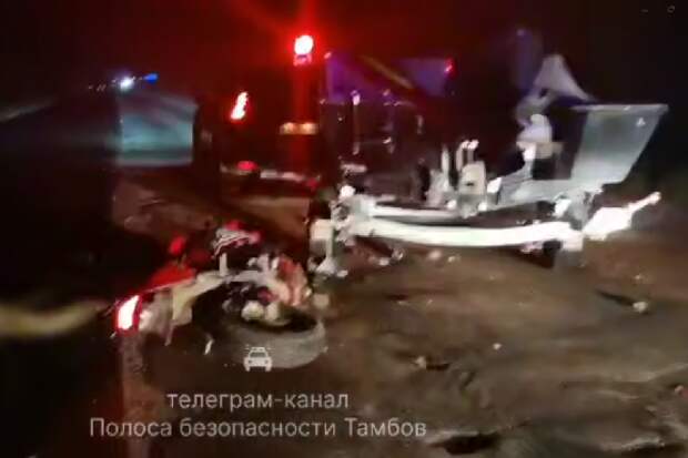 Под Тамбовом в ДТП погиб мотоциклист