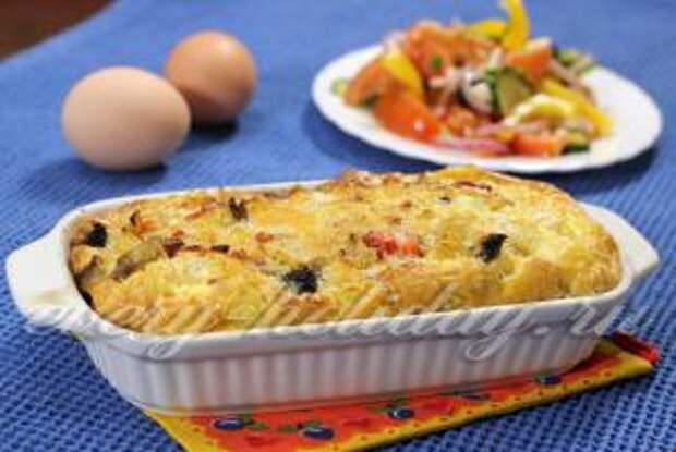 рецепт фритаты с макаронами