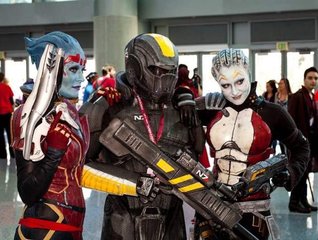 косплей игры Mass Effect