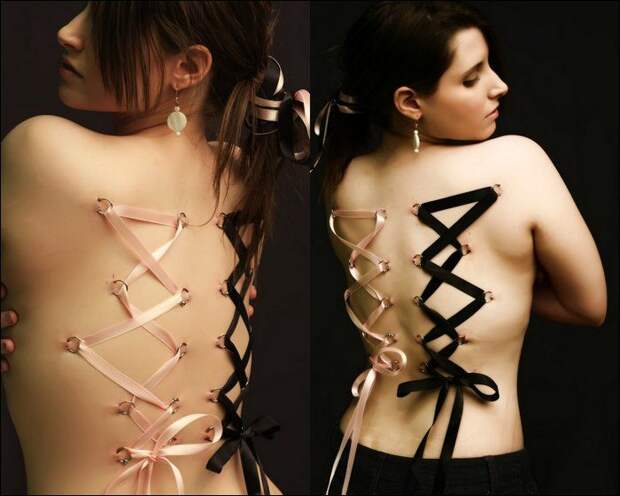 Странно piercing10 корсет