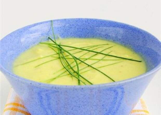 Крем суп из кабачков с карри