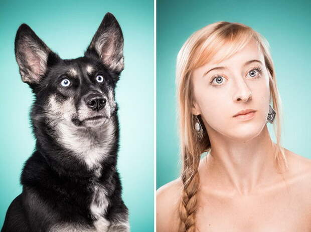 Собаки и их хозяева в фотопроекте Ines Opifanti Собаки и их хозяева в фотопроекте Ines Opifanti