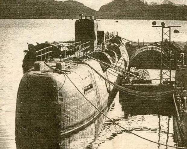 Авария советской подводной лодки K-431 - 10 августа 1985 г.