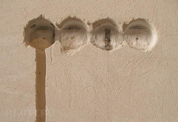 Установка розеток и выключателей монтаж подрозетника в стену
