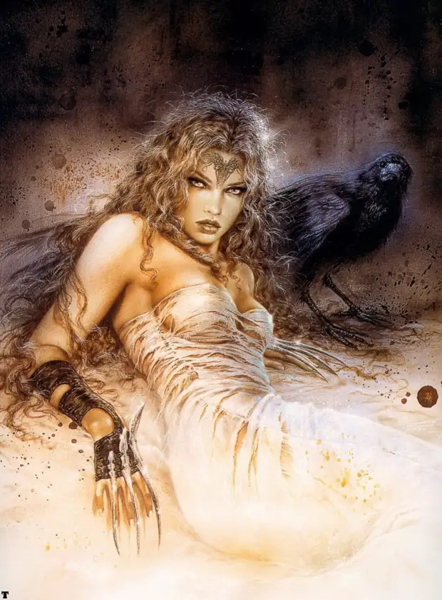 Обои фэнтези, _luis, royo, луис, ройо, девушки, оружие, мечи, эротика (картинки,заставки)