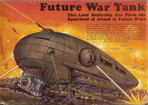 Future Tanks from 1900...