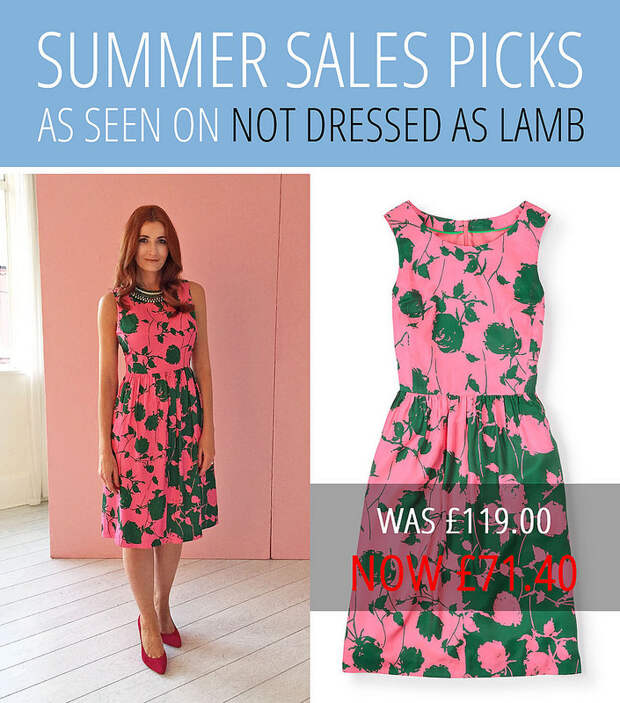 Not Dressed As Lamb summer sales picks
