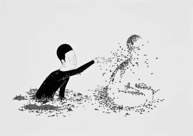 художник рисует эмоции которые все понимают
