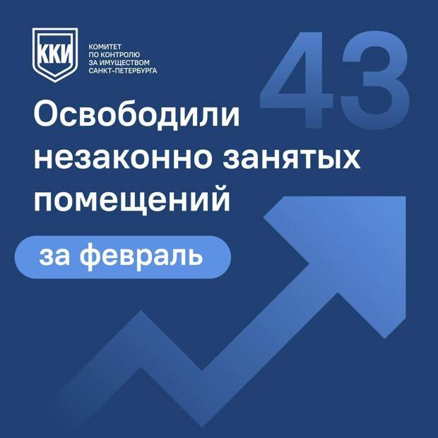 ККИ: в феврале в Петербурге очистили больше 40 помещений от нарушителей
