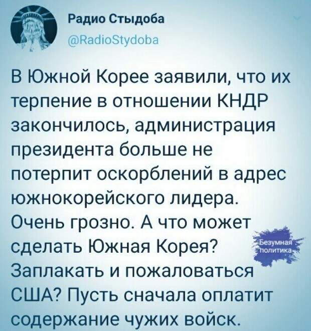 Политические комментарии из инета