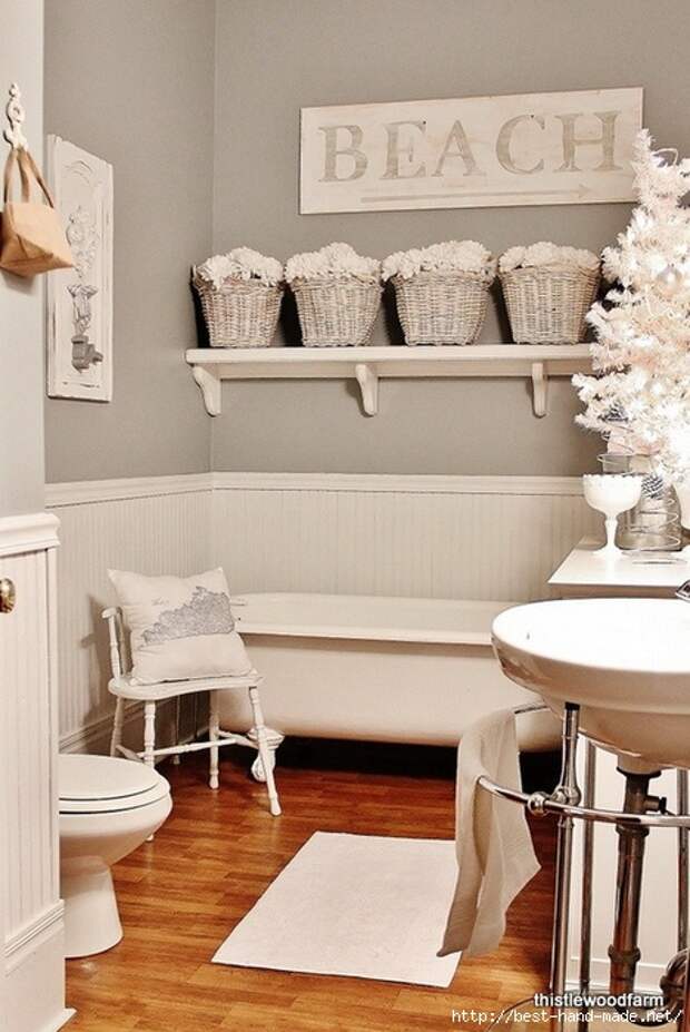 2013 christmas bathroom decor chic bathroom decorating idea white impression bathing room-f72278 (468x700, 253Kb)