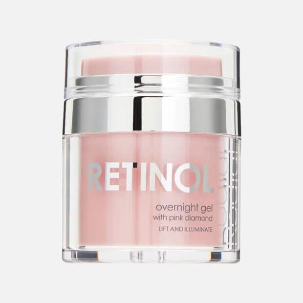 Ночной гель для лица с ретинолом Pink Diamond, Rodial, 9067 руб. («Золотое яблоко»)