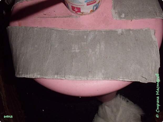 Мастер-класс Бумагопластика Кованая роза из туалетной бумаги Бумага Диски ватные Клей Краска Проволока фото 4