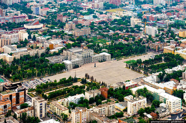 Самара с высоты
