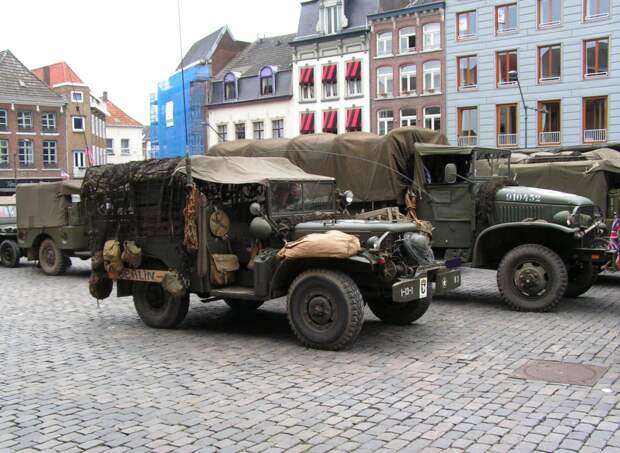 Dodge WC, США. внедорожник, военная техника, джип