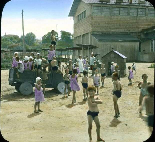 Редчайшие снимки Москвы 1931 года в цвете в цвете, история, москва, фото