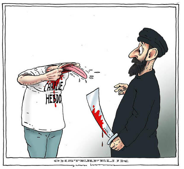 дань уважения шарли эдбо от коллег карикатуристов (4)