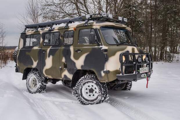 Охотничий домик из старой &quot;буханки&quot; авто, буханка, уаз