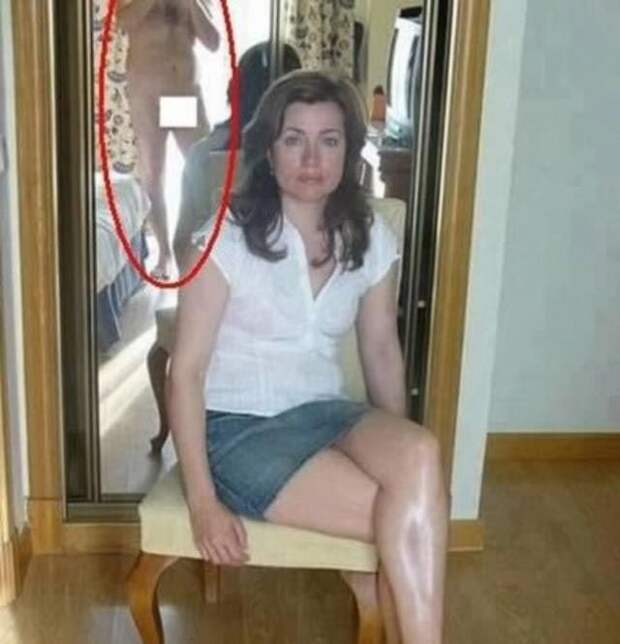 19 людей, которые забыли как устроены зеркала  зеркало, люди, отражение, юмор