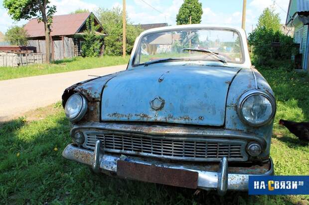 Какие старые автомобили можно встретить в деревнях? Автомобили СССР, ретро авто