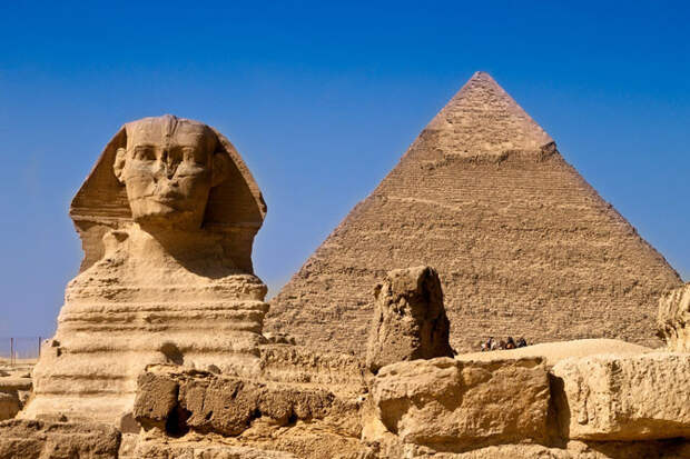 Большой Сфинкс, Египет. легенда, пейзаж