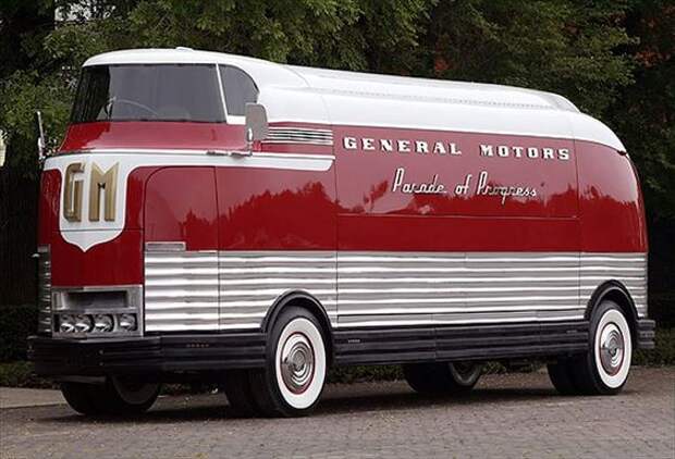 GMC Futureliner 1953 года, США авто, история