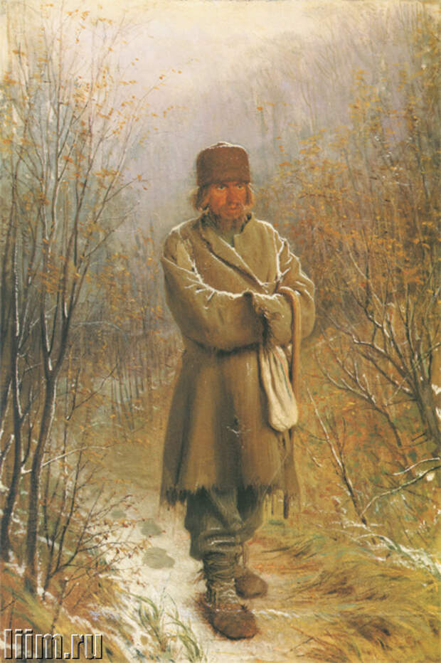 Крамской Иван Николаевич. Созерцатель. 1876