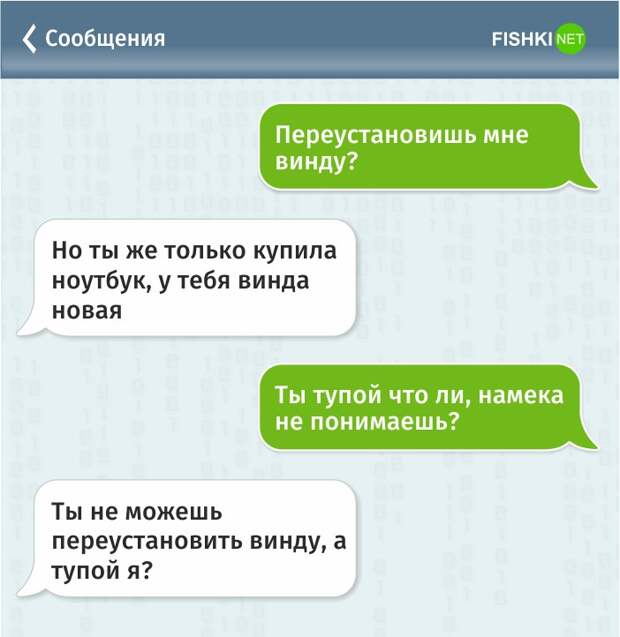 Жизнь программиста в забавных СМС программист, смс, юмор