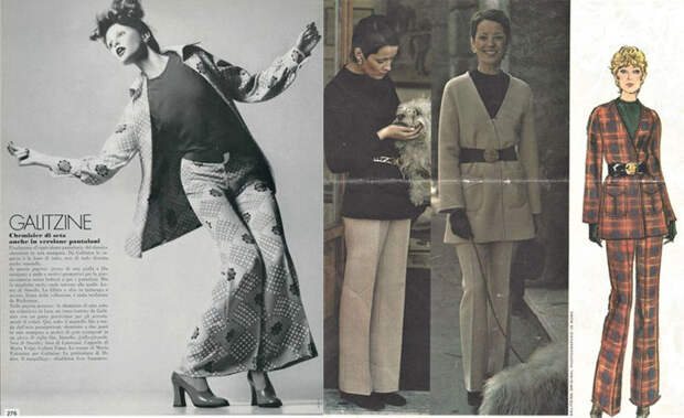 Голицына научила женщин носить брючные костюмы.