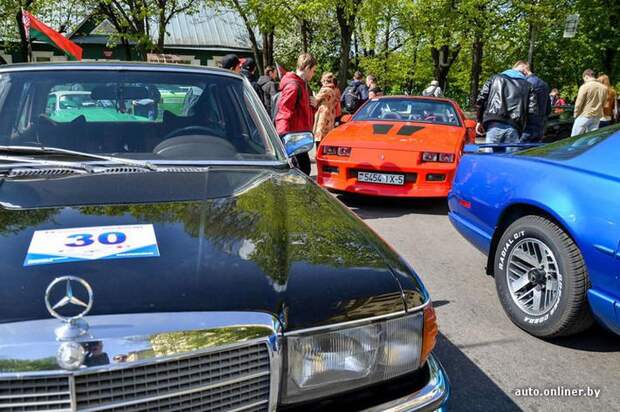 Парад ретро автомобилей в Минске Парад ретро автомобилей в Минске авто, встреча, минск, олдтаймер, ретро автомобили
