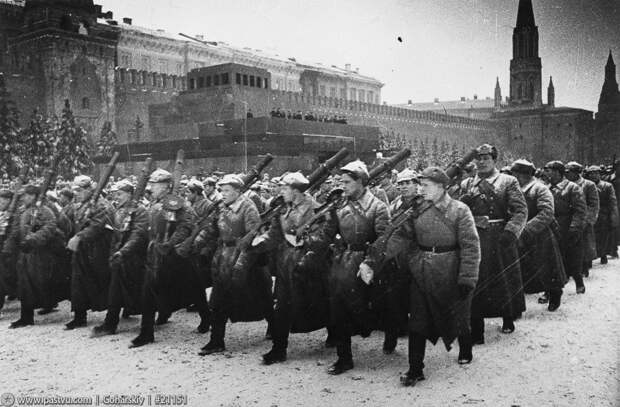 Прогулка по Москве 1941 года 1941, москва, прогулка