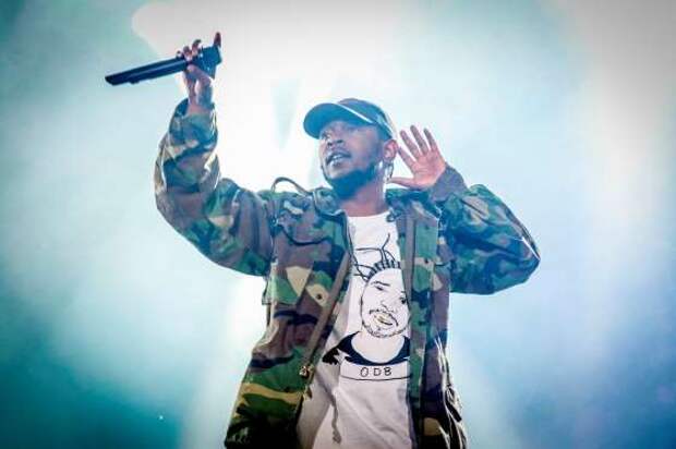 Kendrick Lamar performs in Montreal in August, 2015.
