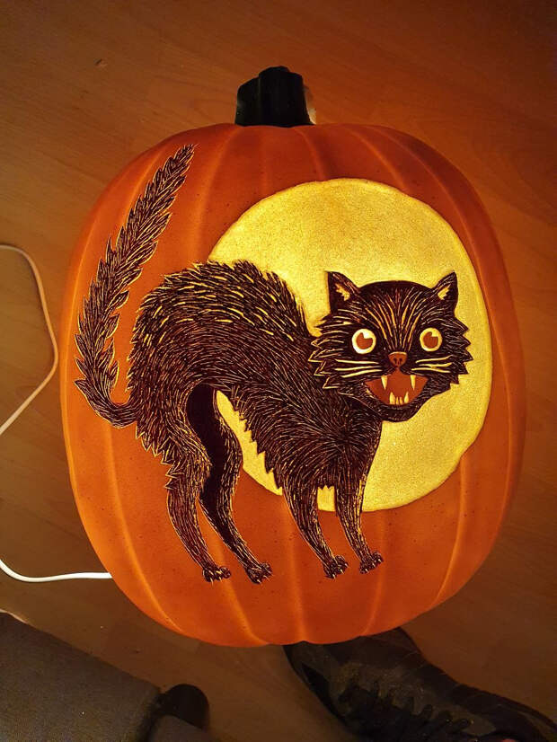 Резные тыквы от художника PumpkinFreak
